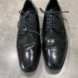 Stacy Adams black tie shoes